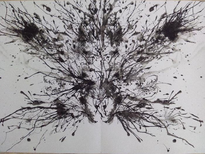 Desenho Pintura - tinta-da-china 29,7 x 42 cm PORTES GRÁTIS