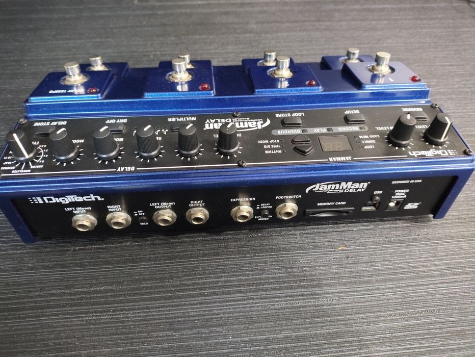 Pedal Digitech JamMan Delay – como novo