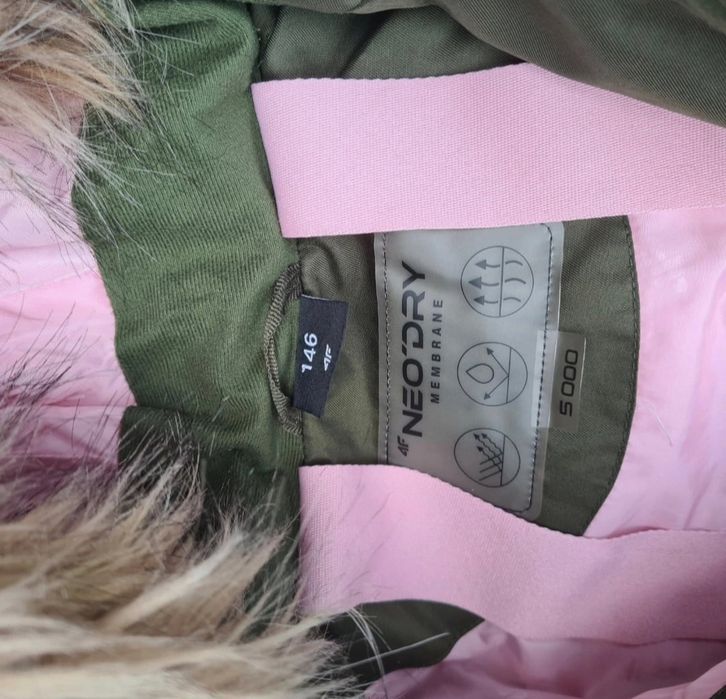Zimowa kurtka 4F parka rozmiar 146