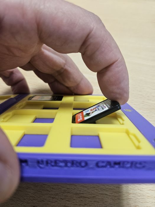 Cartucho Gameboy porta jogos Switch 3D