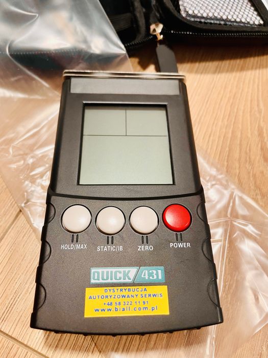 NOWY Quick 431 Miernik pola elektrostatycznego
