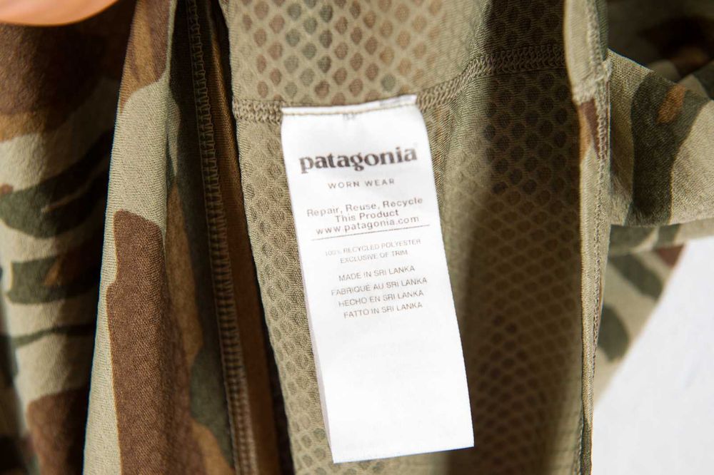 Patagonia Capilene Midweight koszulka termoaktywna męska Camo M