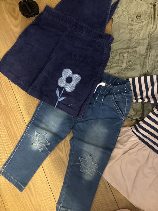 Paka ubrań zestaw dziewczynka 92-98