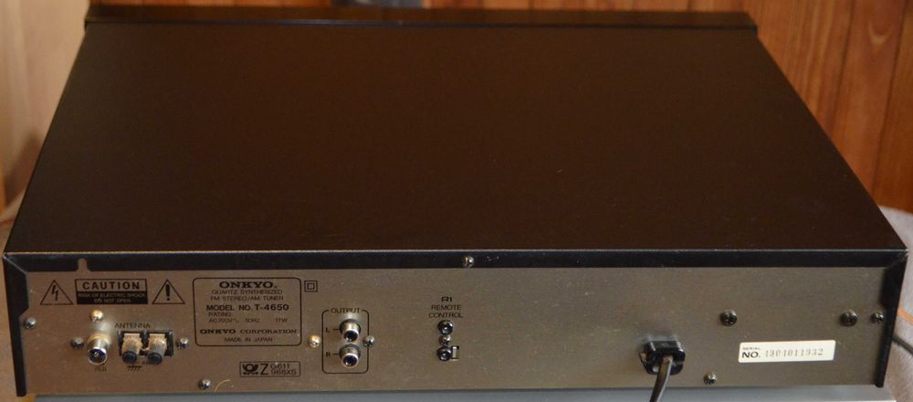 Onkyo Integra T-4650 tuner cyfrowy Japan