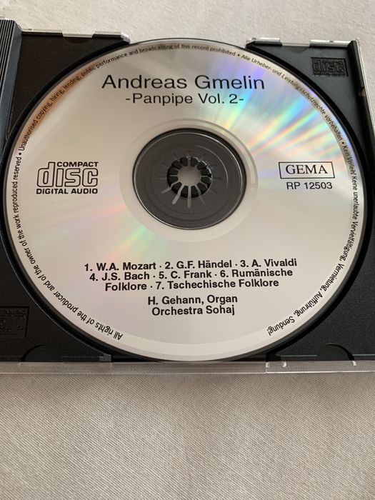 Cd - Panpipe Andreas Gmelin volume 2