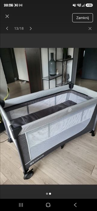 Łóżeczko kinderkraft leody