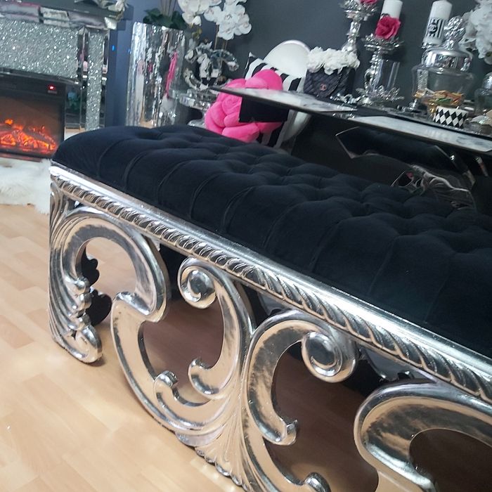 Olbrzymi Ottoman /puf /pufa/glamour Cudo! projektant  Christopher Guy