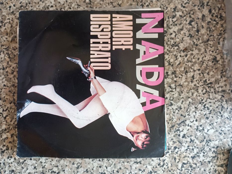 Variedade de discos vinil single