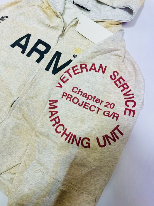 Худі кофта Project G/R ARMY hoodie dirty fit худи archive M-L