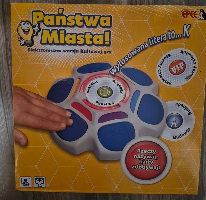 Gra elektroniczna „Państwa Miasta!” – EPEE – wersja elektroniczna