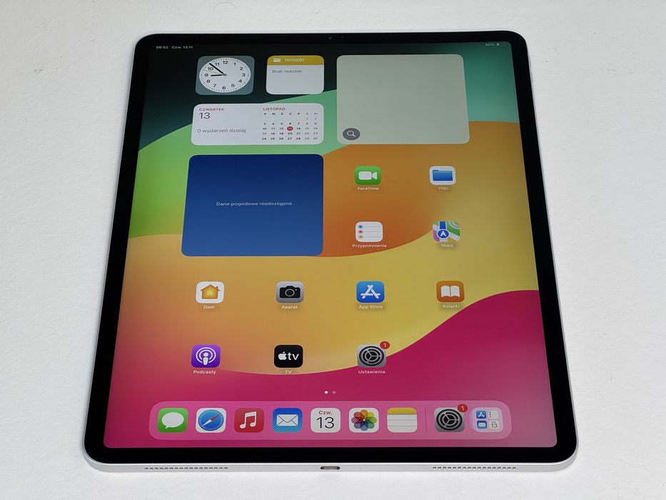 iPad Pro 12.9 3. gen. (A1876) - 256GB - faktura VAT 23%