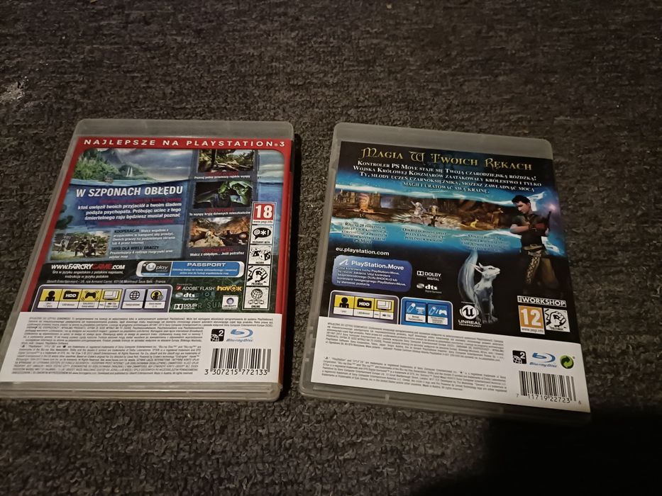 Pudełko i gra PS3 na PlayStation