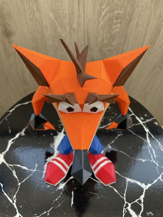 Креш Бандикут 3д модель / Crash Bandicoot 3D model