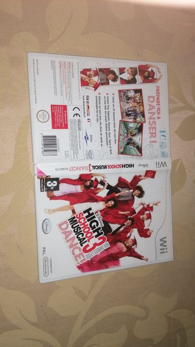 Dvd wii Hight School Musical Dance 3+