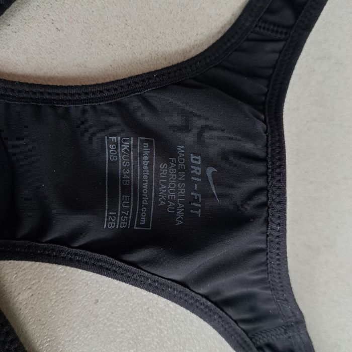 Top biustonosz sportowy Nike dri-fit