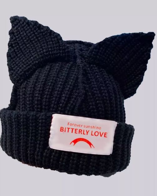 Шапка біні Bitterly Love з довгими вушками