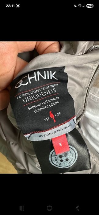 Plaszcz Ochnik jenot puch naturalny