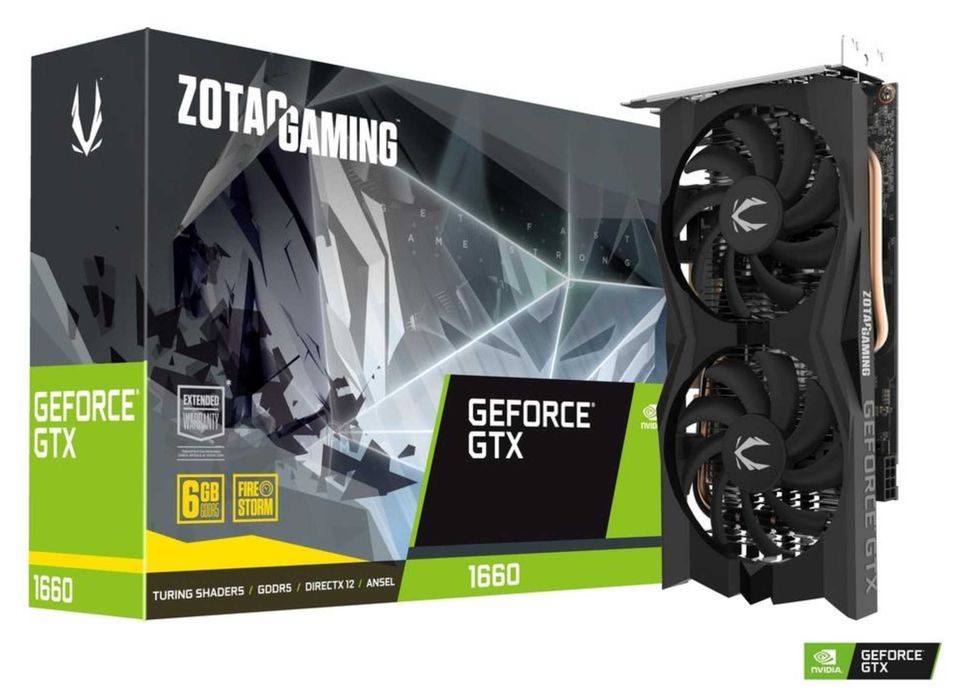 Karta graficzna GeForce GTX 1660 Twin Fan 6GB GDDR6