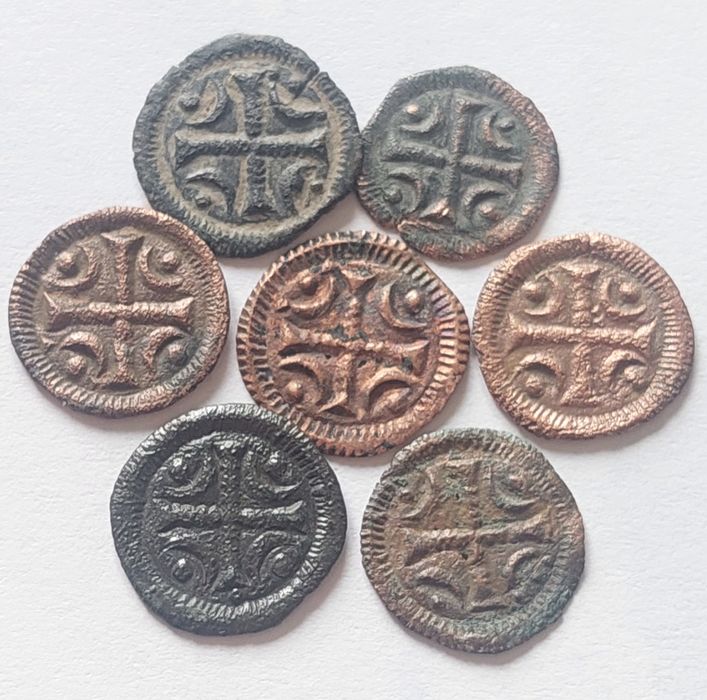 Denar 1131 - 1141 r. Bela II Śelpy, Węgry