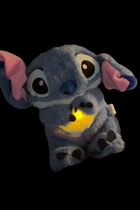 Мяка іграшка стіч синій дихаюча синій стіч