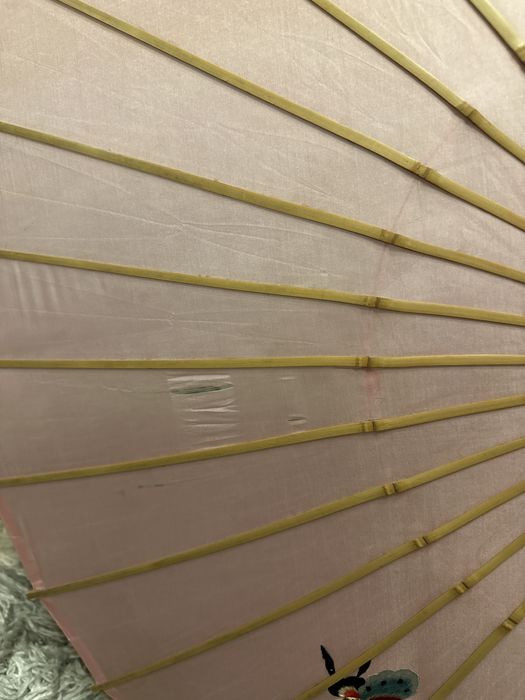 Japonska parasolka jedwab vintage