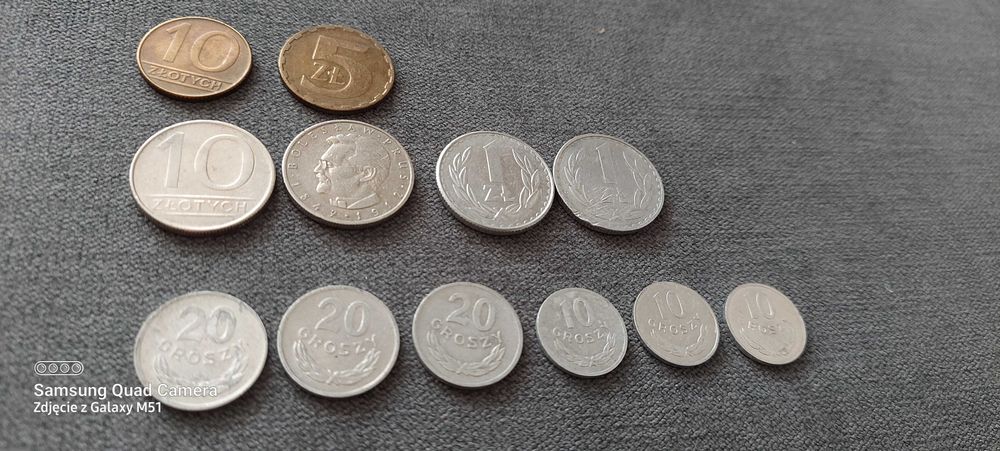 Kolekcja monet z PRL