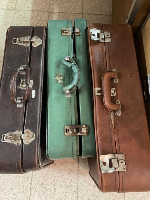 Malas de viagem antigas