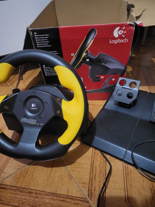 Wingman volante jogo logitech racing