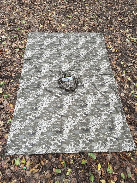 Тактичний дощовик військовий, пончо дощовик плащ-палатка, дождевик