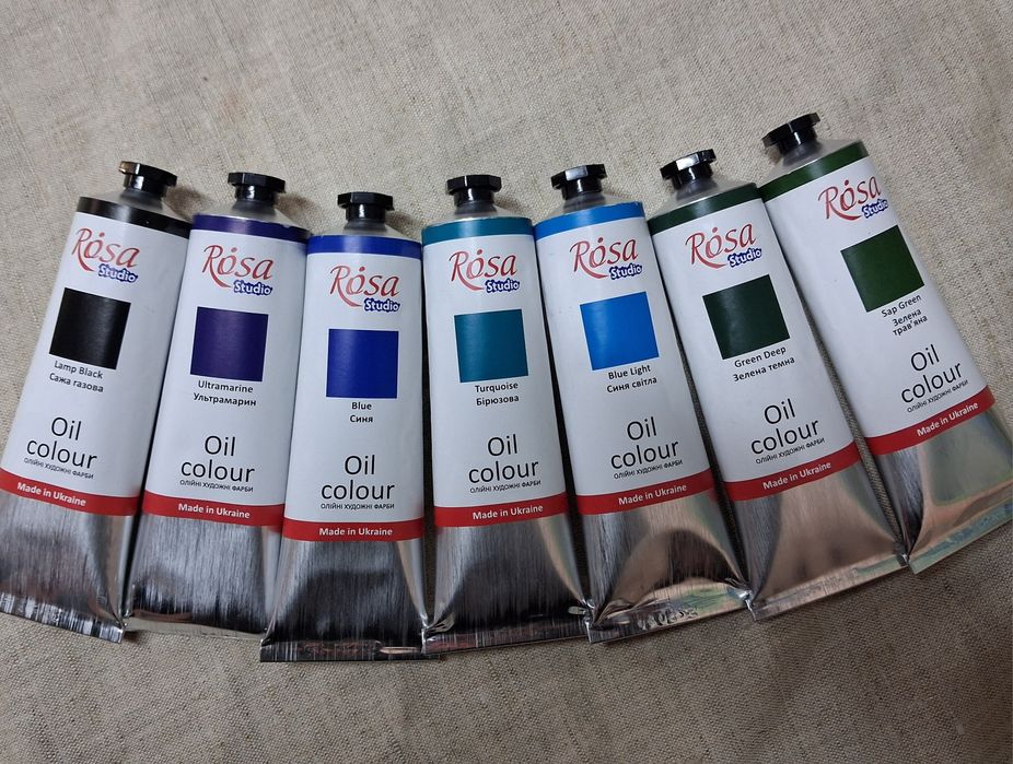 Фарби олійні раса студіо 100мл
