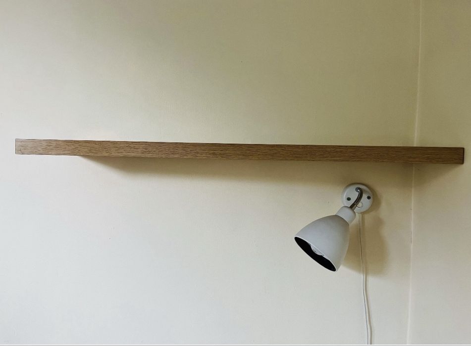 Samowisząca półka  103 cm Black, Red & White