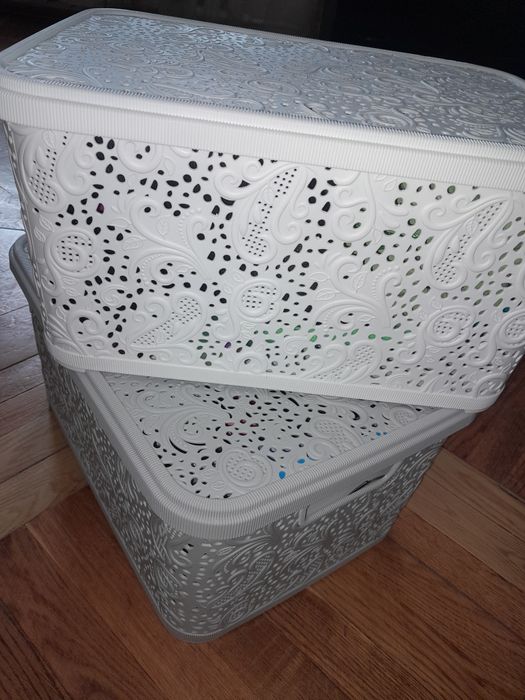 Кошик "Ажур" з кришкою 18 літрів