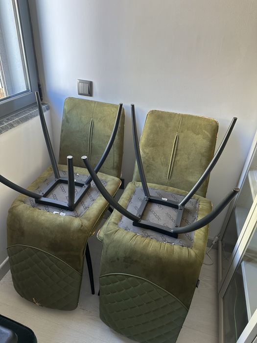 Set de cadeiras de mesa de jantar