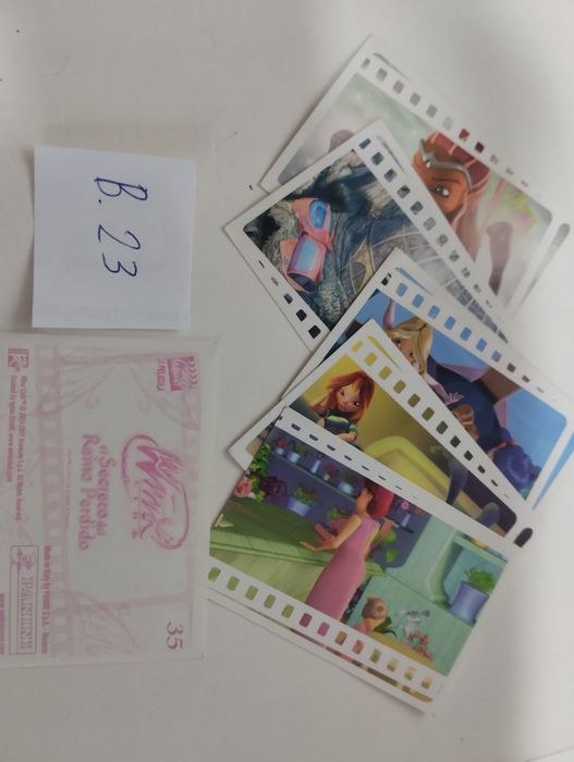 (B3) cromos de 8 coleções