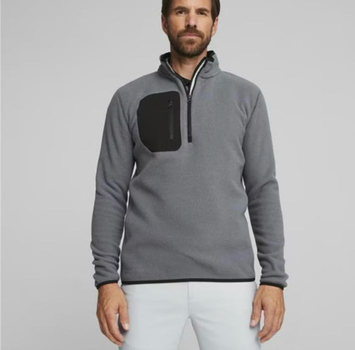 Кофта флісова сіра puma