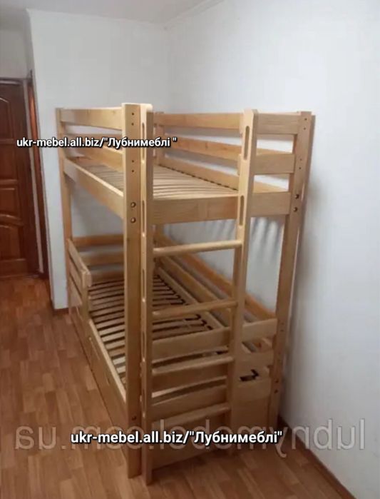 Кровать двухъярусная "Линда" , двоповерхове ліжко трансформер.