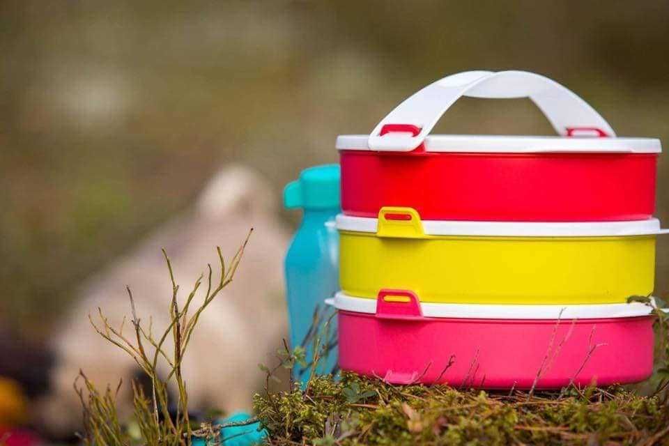 Round Snap-and-Go Set (New) - Tupperware64297538826754123