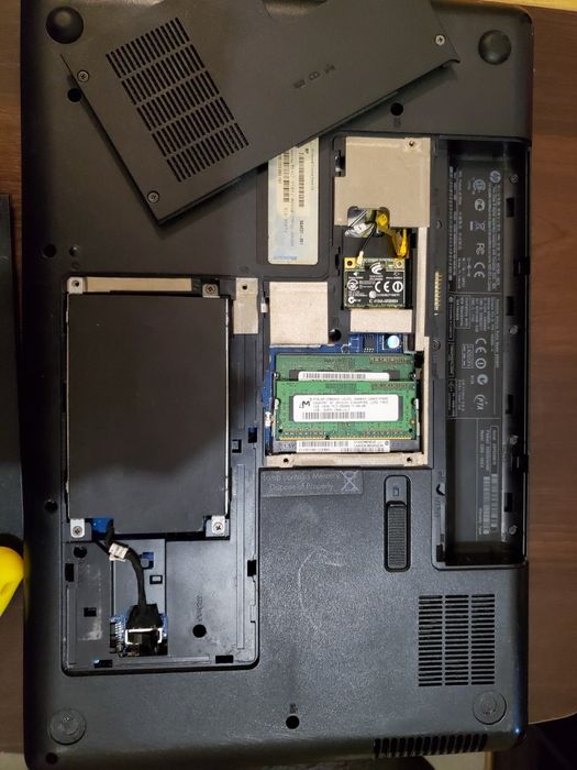 Ноутбук hp cq56-104ca hdd100gb ddr3 2gb