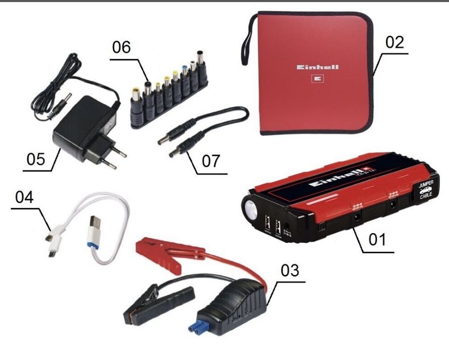 Аккумулятор Повер павер банк Einhell Jump-Start Power Bank CE-JS 12