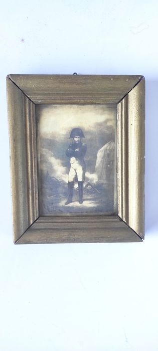 Napoleon Bonaparte Szabla Mundur stary Obraz