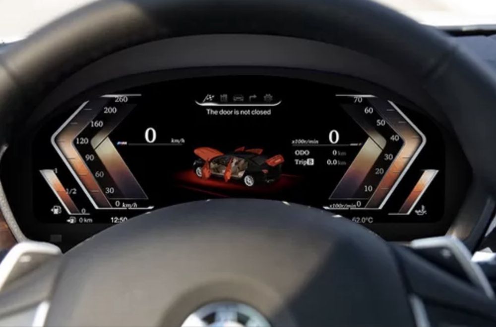 Cluster Digital Modelo 2025/26 BMW F31/32/33/34/36