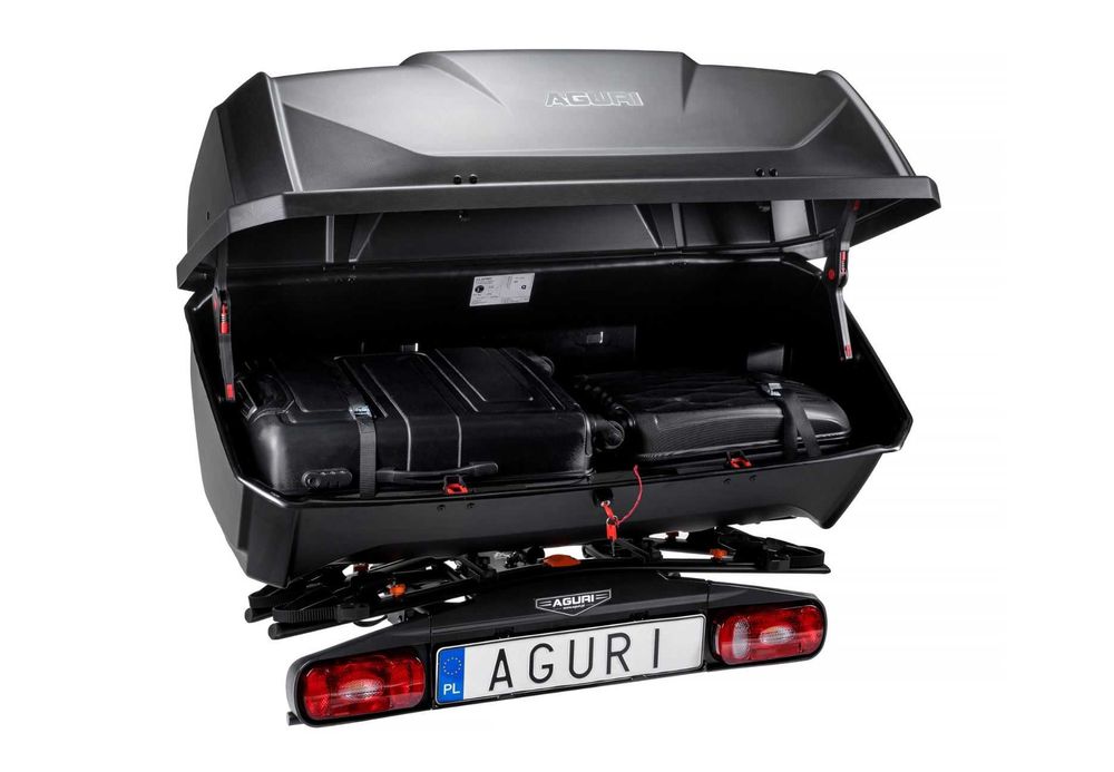 Box na platformę na hak AGURI Active Bike e-bike 2 i 3 50806 fv gw