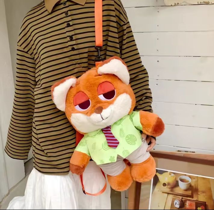 Плюшевий рюкзак-сумка Нік Джуді Гопс Zootopia  Зоотрополіс
Залишити в