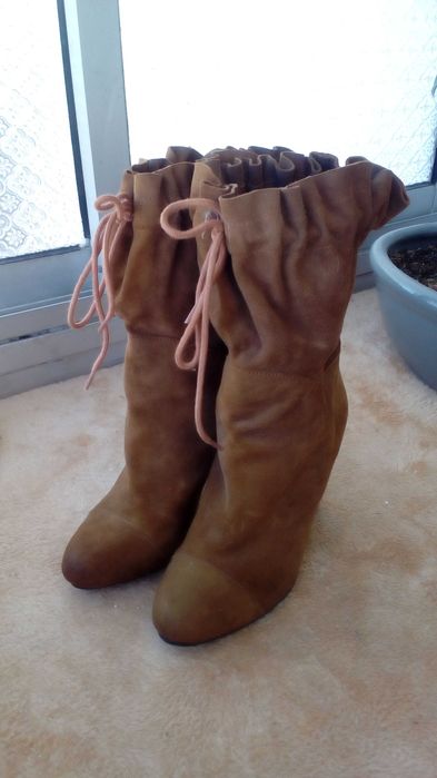Botas camurça