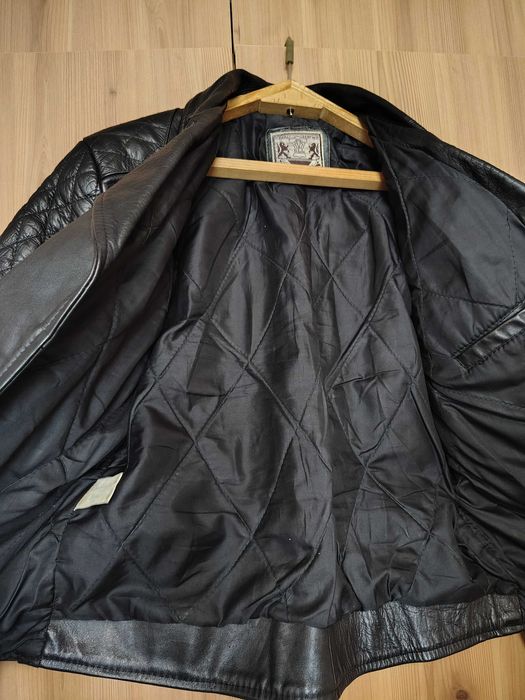 Чоловіча шкіряна косуха BLL Real Leather