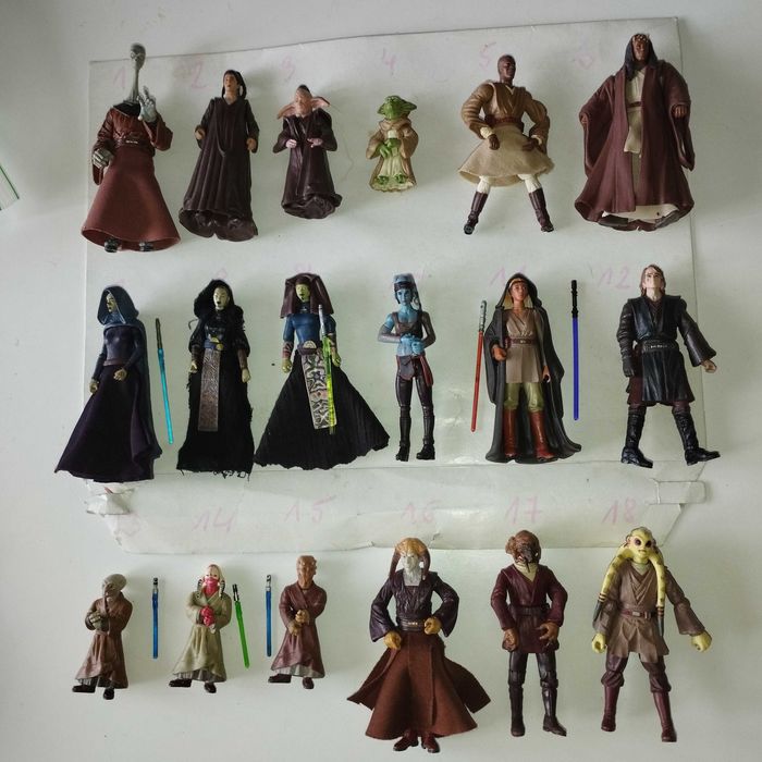 Figurki Star Wars-zestaw 3 figurek Jedi