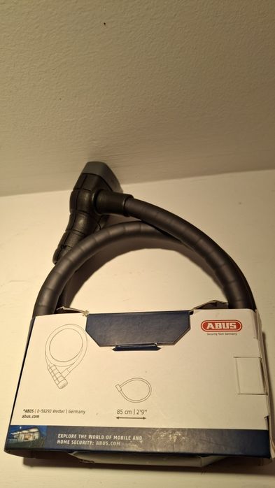 ABUS Microflex 6615K – zapięcie rowerowe, linka, poziom bezpieczeństwa