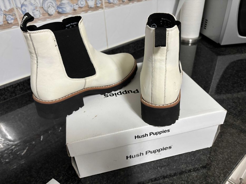 Botas em pele da Hush Puppies