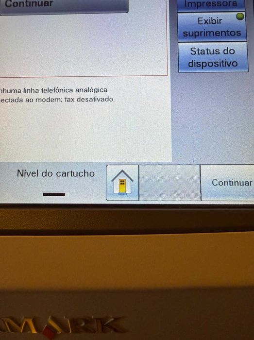 Impressora Laser Rede Lexmark – 100% Funcional  Toner Quase Cheio