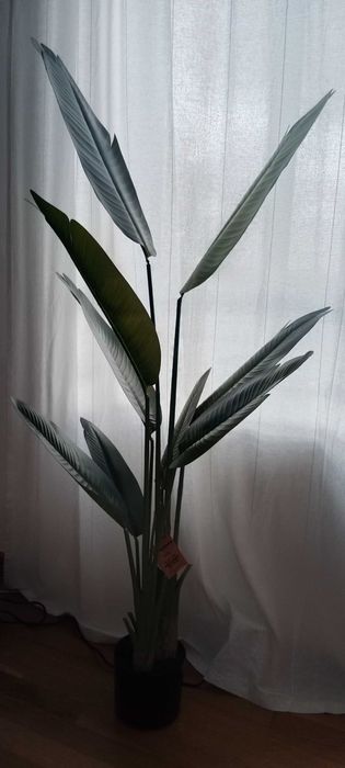 Planta artificial grande tipo strelitzia